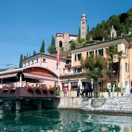 Albergo Ristorante Della Posta Morcote Exterior foto